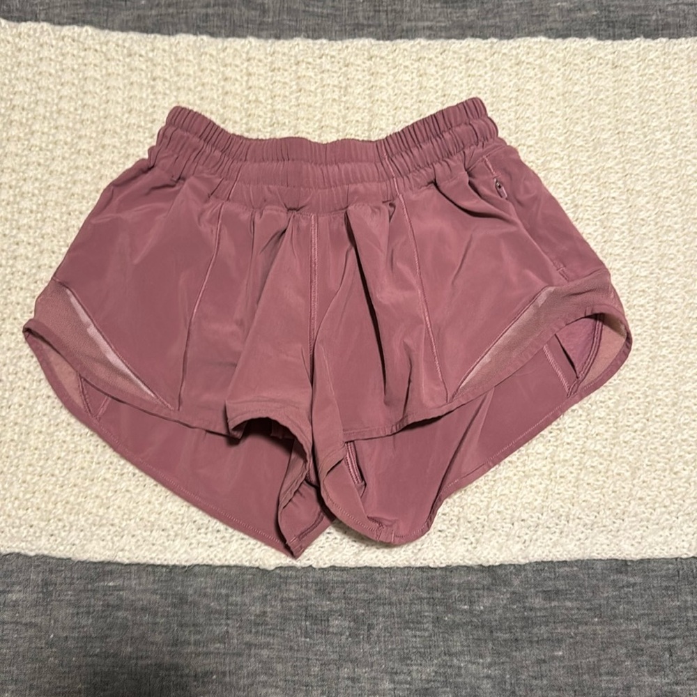 Mauve Lululemon Shorts Size 2